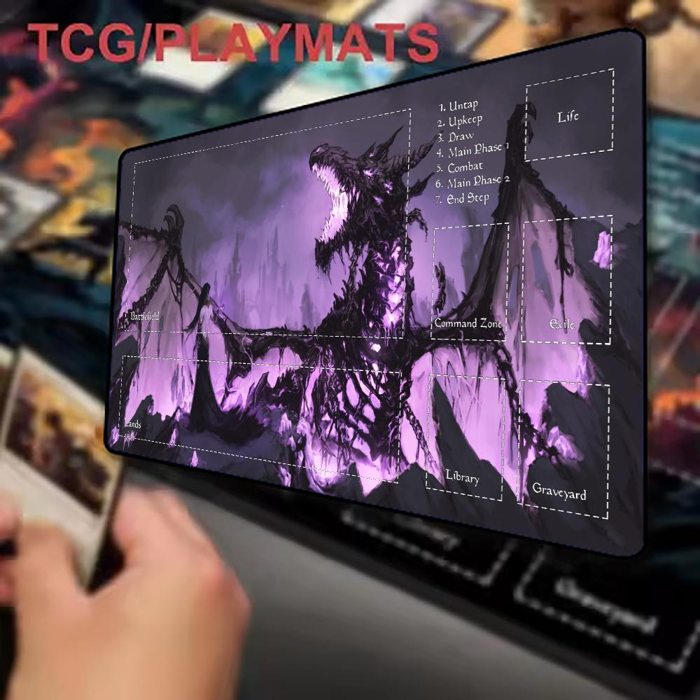 Tradescantia Purple - Tappetino da Gioco con Drago Scheletrico