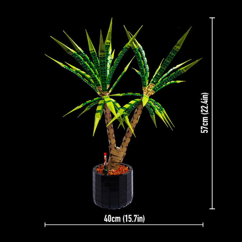 1961 Pezzi MOC Castello Mediev - Dracaena Marginata recensione e prezzo