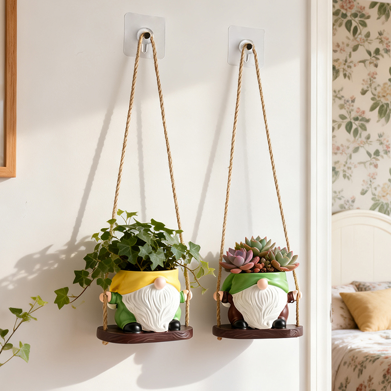 Fioriera Sospesa a Forma di Gn - Echeveria Succulent recensione e prezzo
