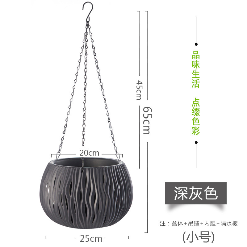 Vaso Sospeso in Plastica Imita - Spider Plant Hanging recensione e prezzo