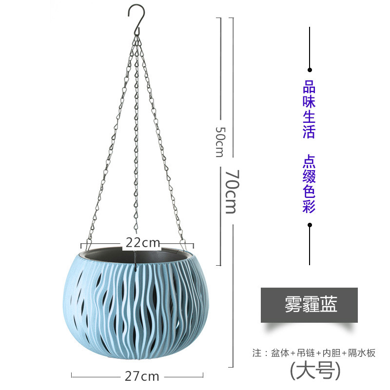 Vaso Sospeso in Plastica Imita - Spider Plant Hanging recensione e prezzo