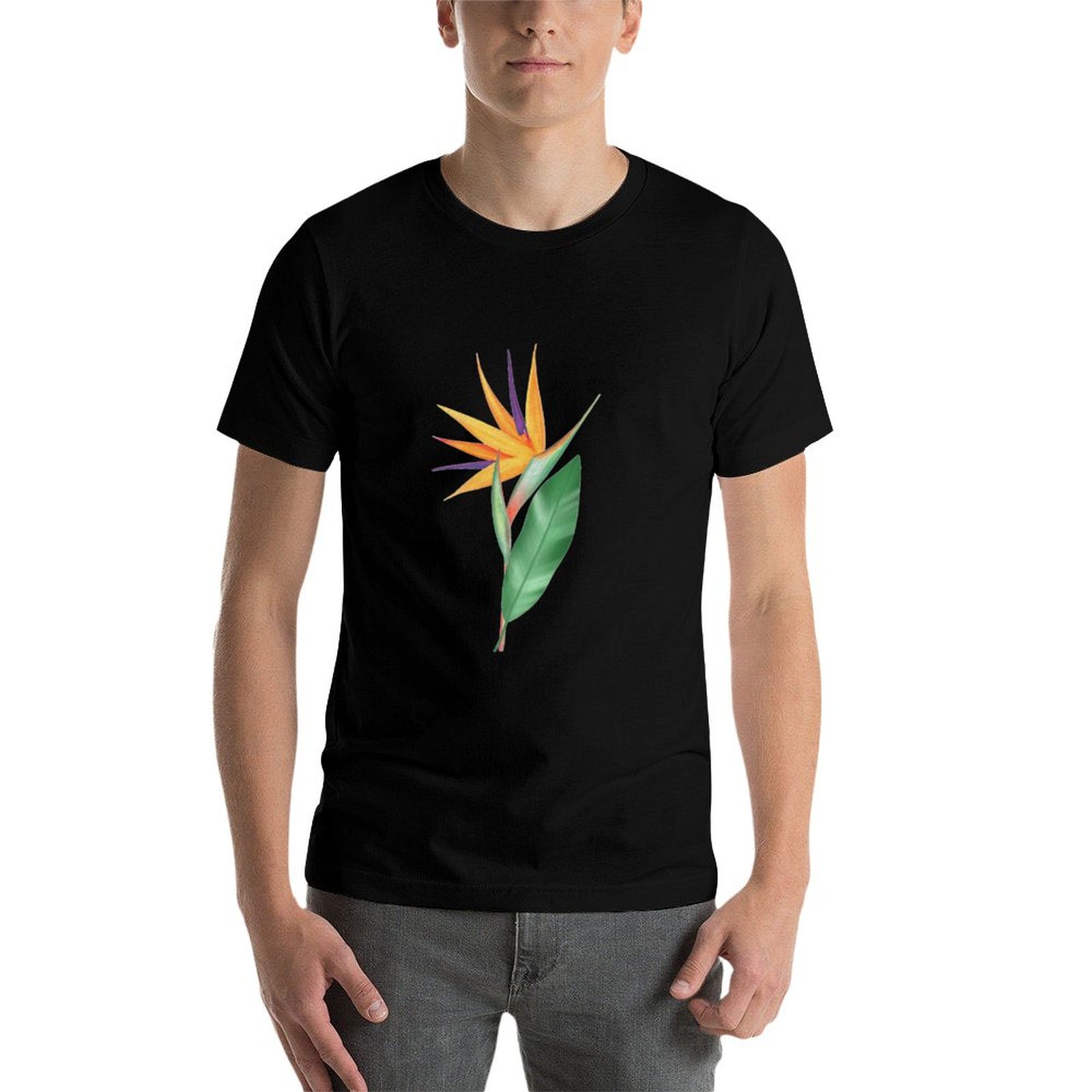 T-shirt con fiore di uccello d - Bird Paradise Strelitzia recensione e prezzo