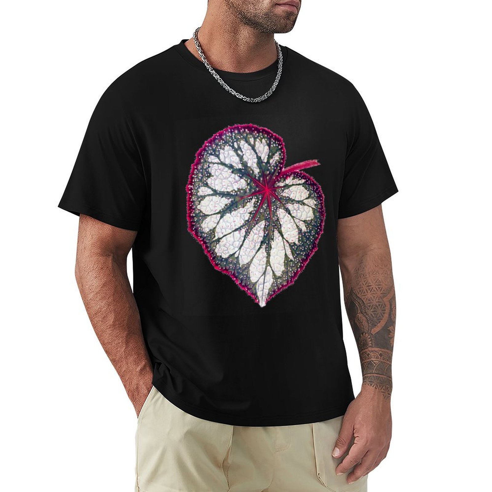 T-shirt Begonia rex in tessuto - Begonia Rex recensione e prezzo