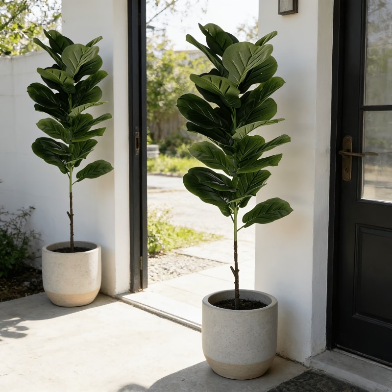 1 Pezzo Albero Artificiale di  - Ficus Lyrata Tree recensione e prezzo